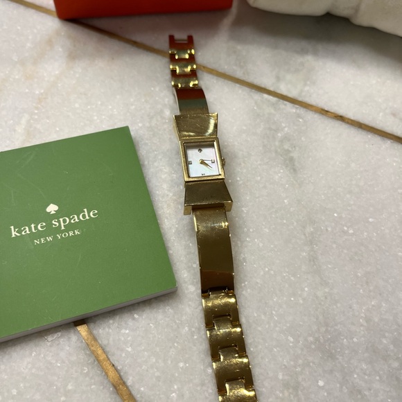 Kate Spade Gold Rectangular Watch - Picture 3 of 5